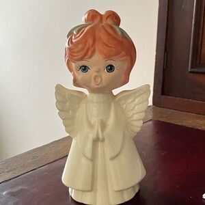 Christmas Angel Ceramic Figurine